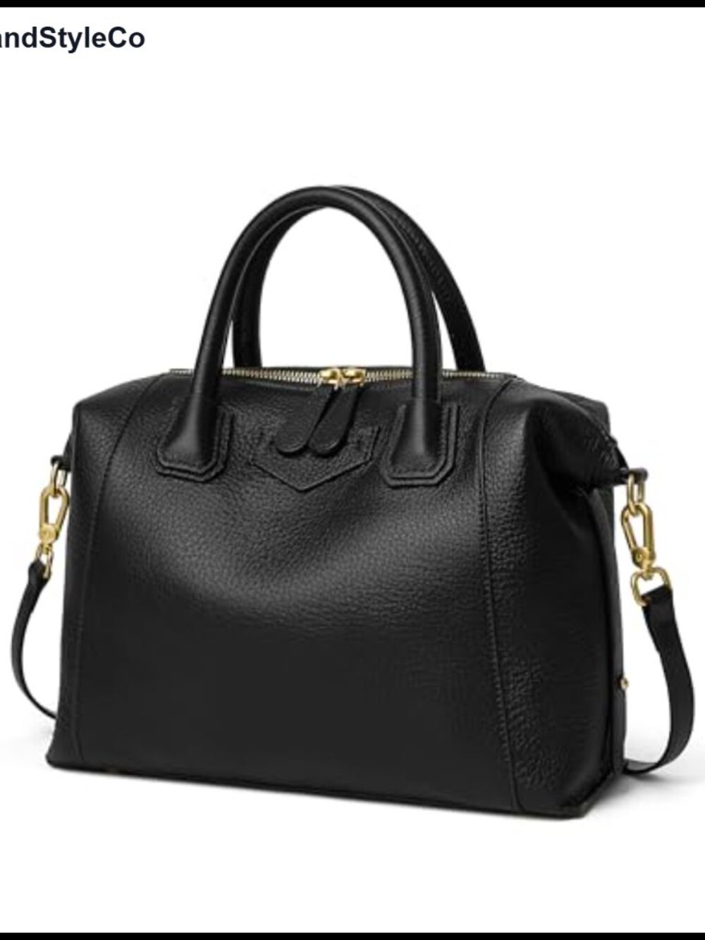 Genuine Leather Satchel Purse Top Handle Tote Bag Women